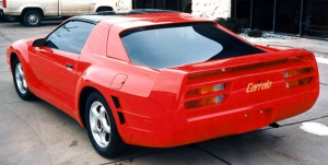 Knudsen Tojan, production custom car built on Chevrolet Iroc Z28 chassis